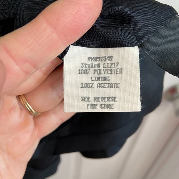 Laundry by Shelli Segal Sleeveless Sheath Dress Size 6 Black Career Office - Picture 7 of 8